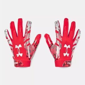 UA UNDER ARMOUR F8 LE FREEDOM RECEIVER FOOTBALL GLOVES